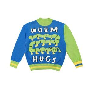 Worm Hugs Sweater Kina and Tam
